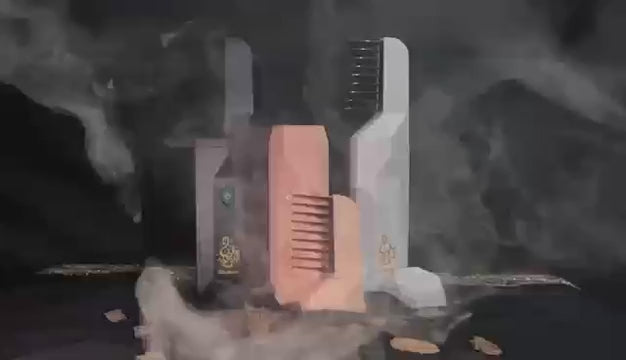 مبخرة بخور كهربائية مع مشط شعر B01 15