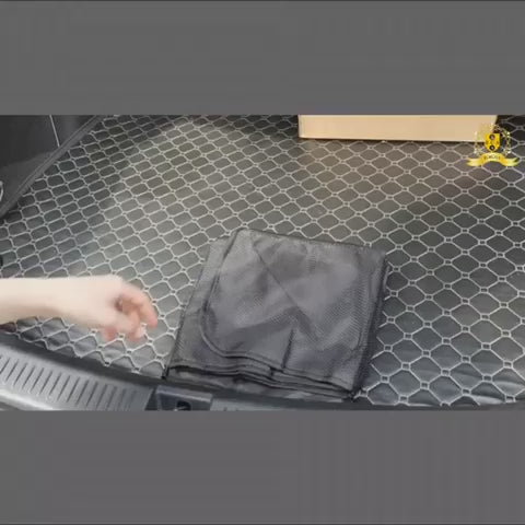 SUV Back Seat Trunk Organiser with 9 Compartments 11