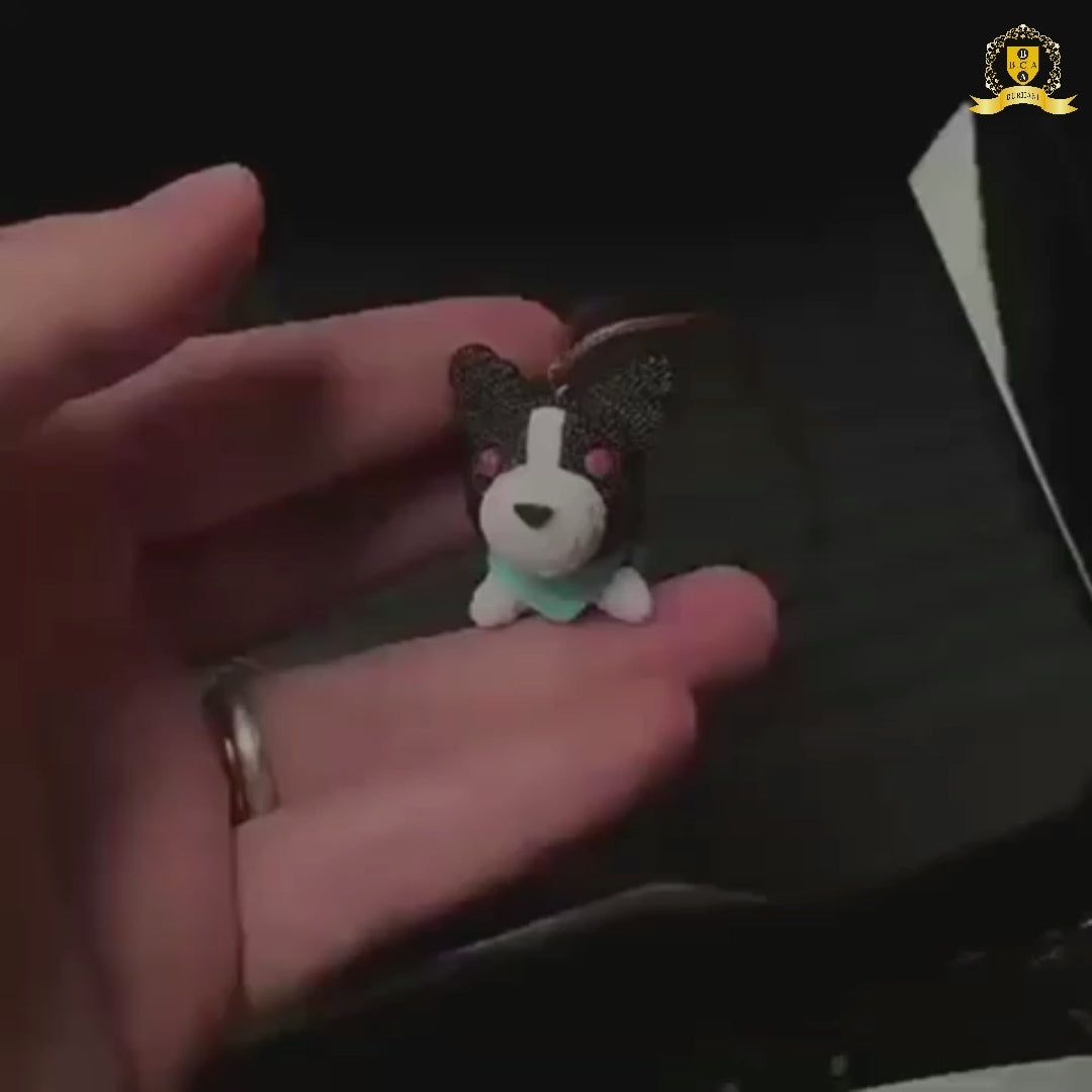 Swinging Cute Dog Pendant
