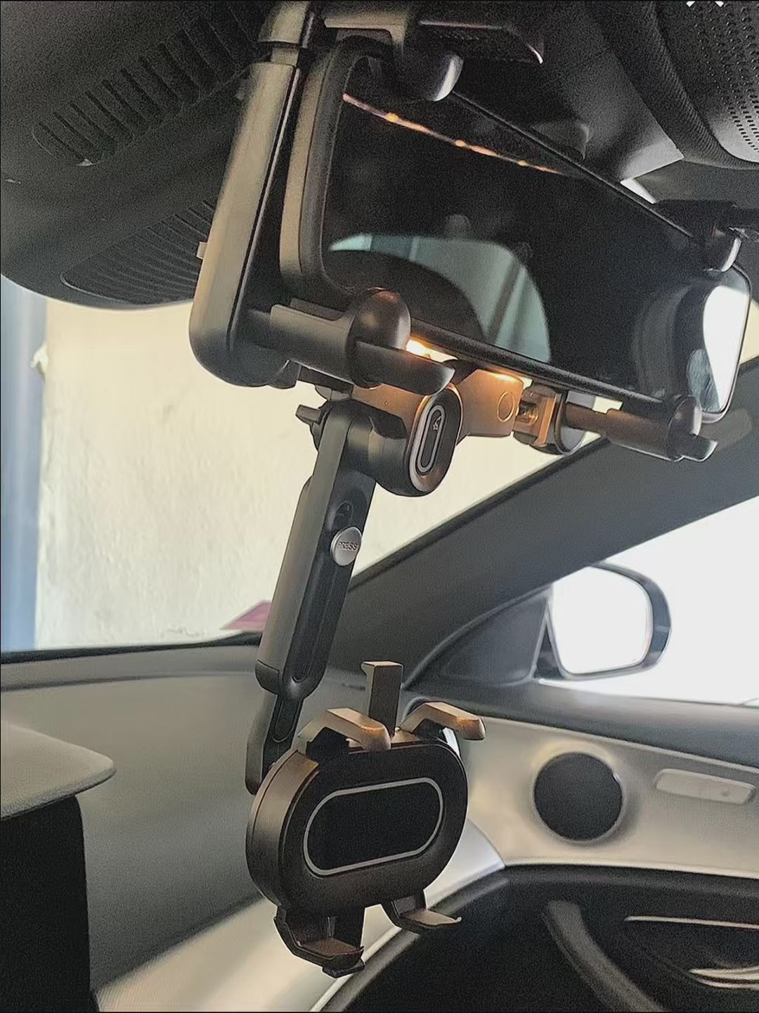 Rearview Mirror Clamp Mobile Holder 17