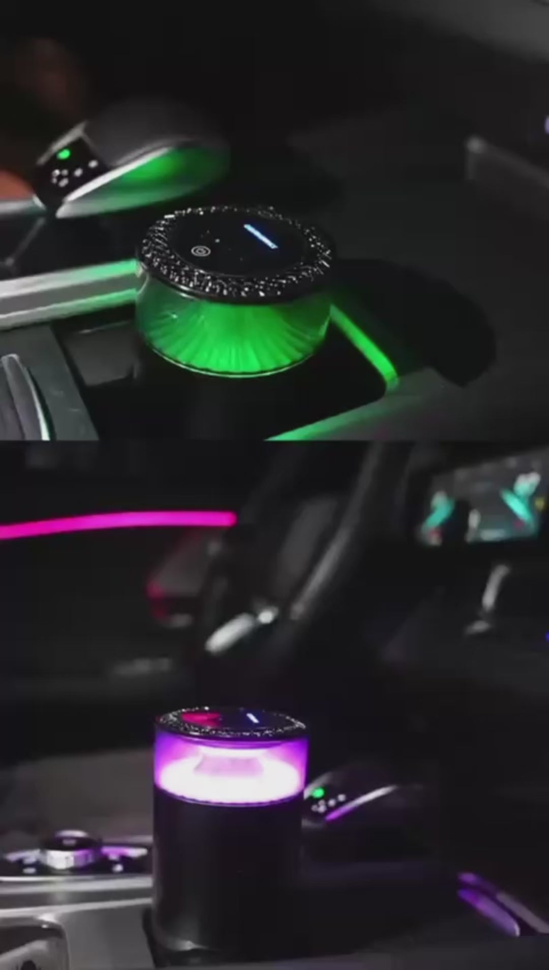 معطر جو سحابي أوتوماتيكي مع ضوء LED