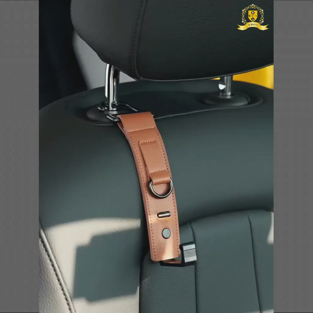 PU Leather Car Hanging Hook 4
