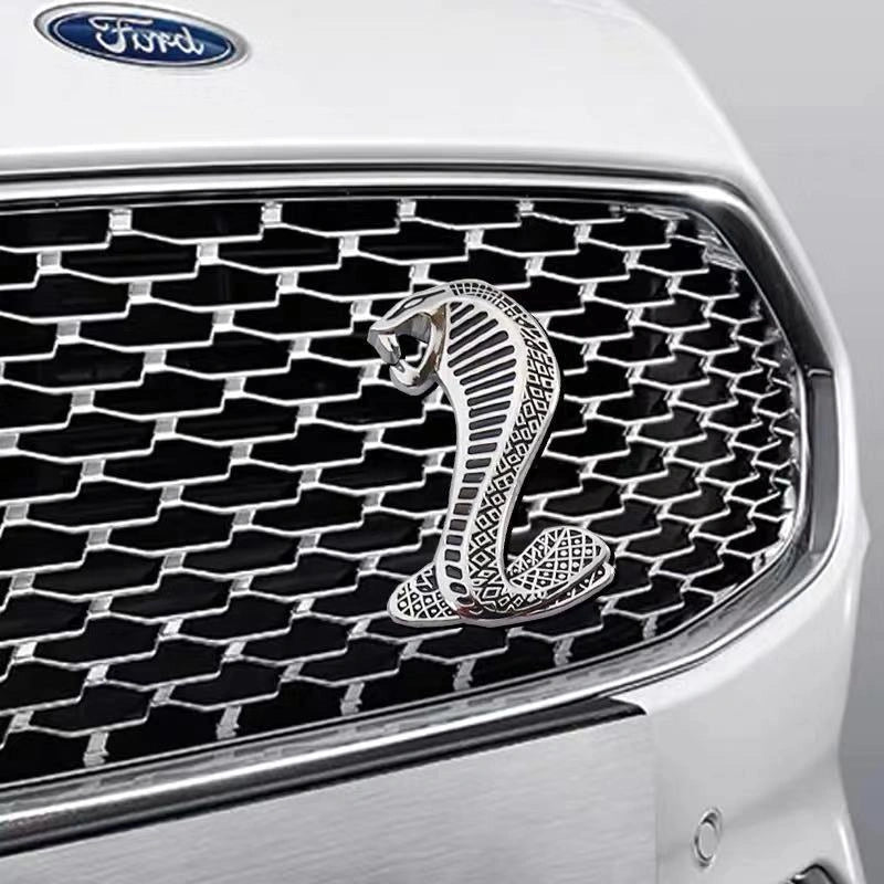 Cobra 3D Car Grille Badge/sticker-شارة/ملصق شبكة سيارة كوبرا ثلاثية الأبعاد-Auto-Emporio-Kuwait.0
