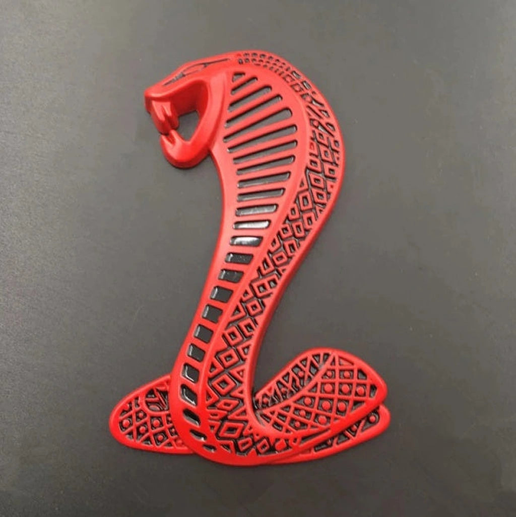 Cobra 3D Car Grille Badge/sticker-شارة/ملصق شبكة سيارة كوبرا ثلاثية الأبعاد-Auto-Emporio-Kuwait.0