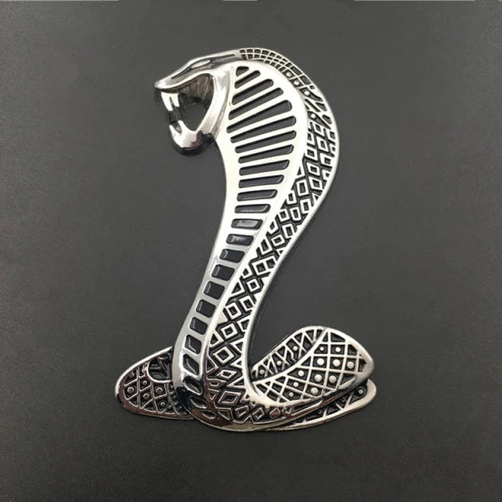 Cobra 3D Car Grille Badge/sticker-شارة/ملصق شبكة سيارة كوبرا ثلاثية الأبعاد-Auto-Emporio-Kuwait.0