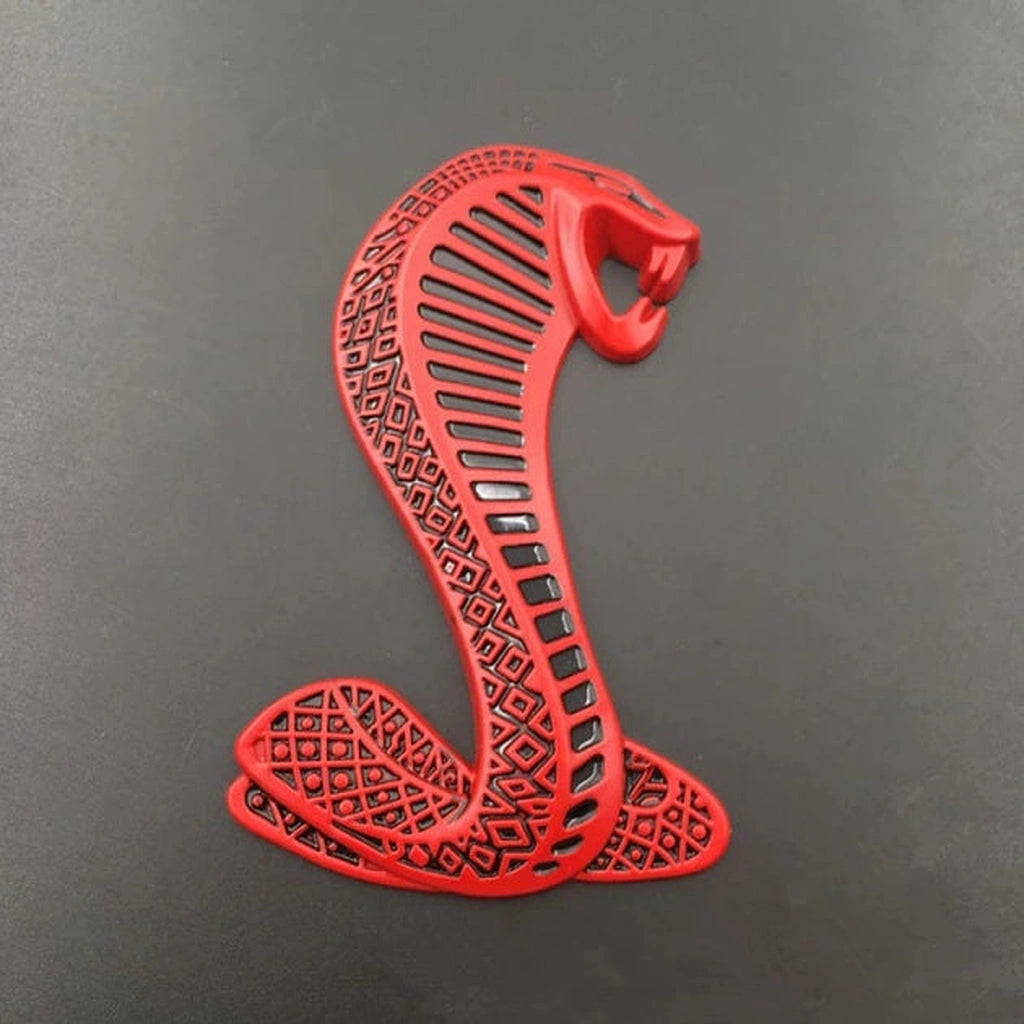 Cobra 3D Car Grille Badge/sticker-شارة/ملصق شبكة سيارة كوبرا ثلاثية الأبعاد-Auto-Emporio-Kuwait.0