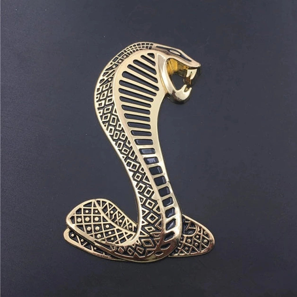 Cobra 3D Car Grille Badge/sticker-شارة/ملصق شبكة سيارة كوبرا ثلاثية الأبعاد-Auto-Emporio-Kuwait.0