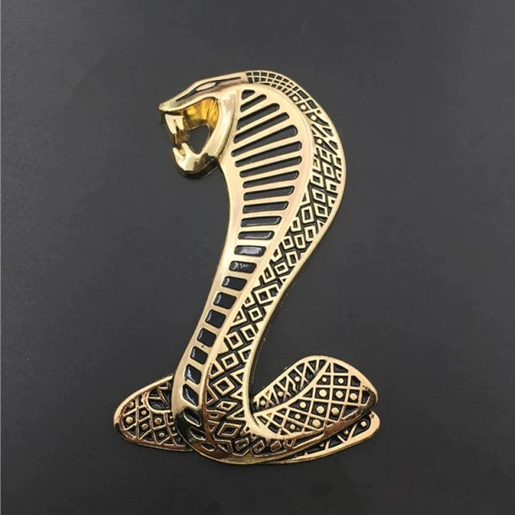 Cobra 3D Car Grille Badge/sticker-شارة/ملصق شبكة سيارة كوبرا ثلاثية الأبعاد-Auto-Emporio-Kuwait.0