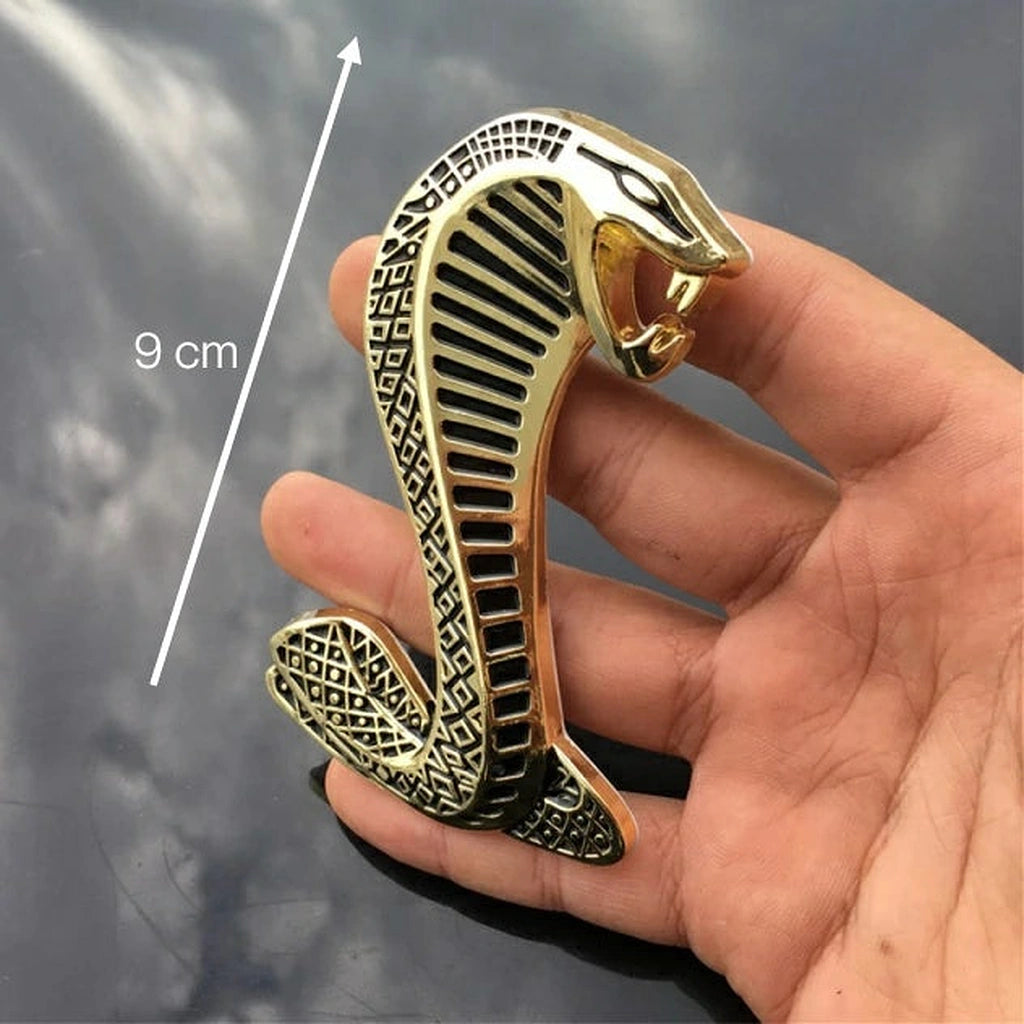 Cobra 3D Car Grille Badge/sticker-شارة/ملصق شبكة سيارة كوبرا ثلاثية الأبعاد-Auto-Emporio-Kuwait.0