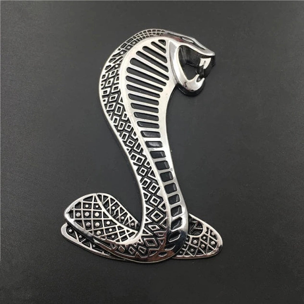 Cobra 3D Car Grille Badge/sticker-شارة/ملصق شبكة سيارة كوبرا ثلاثية الأبعاد-Auto-Emporio-Kuwait.0