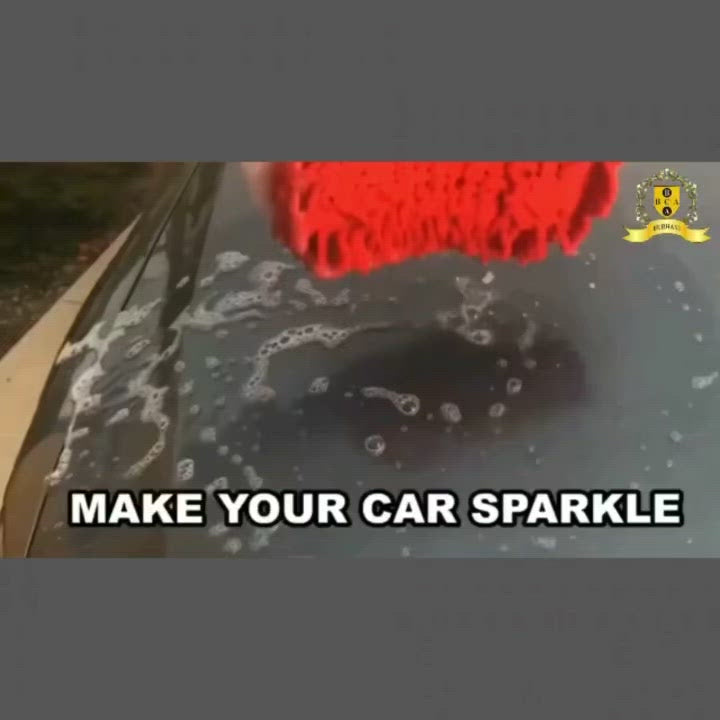 Microfiber Carwash Sponge Mitt 9