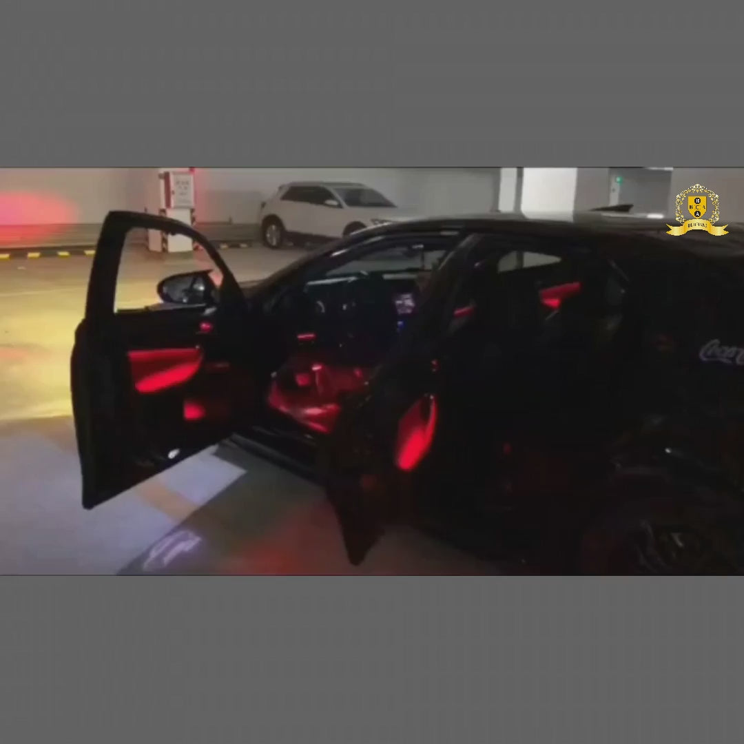 App & Remote Controlled Interior LED Lights (9pcs)