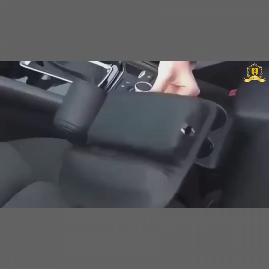 PU Leather Car Seat Gap Filler Organizer