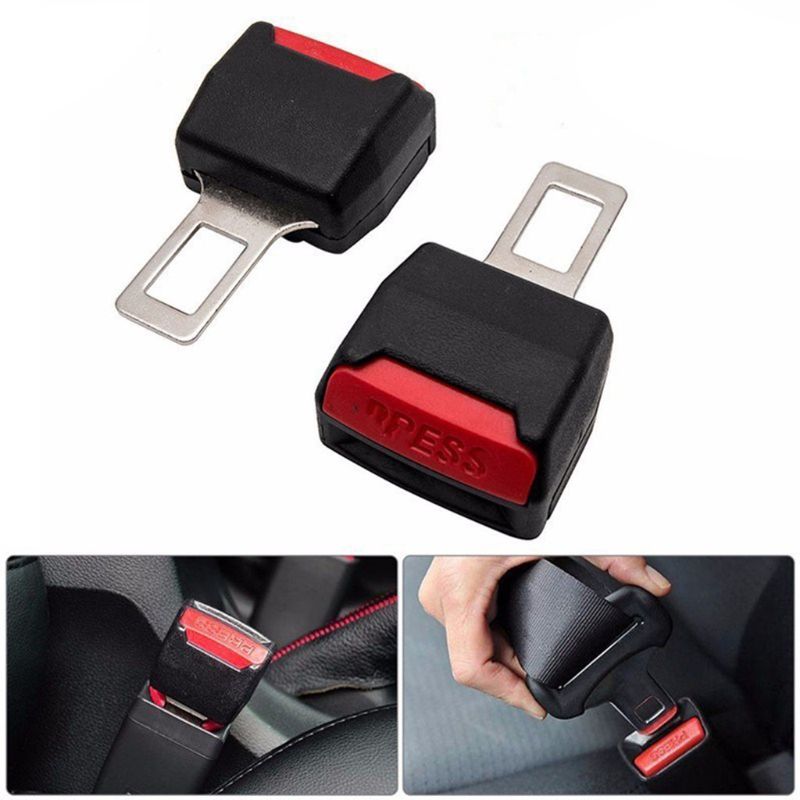 Seat Belt Clip Extender Buckle (2 pcs)
