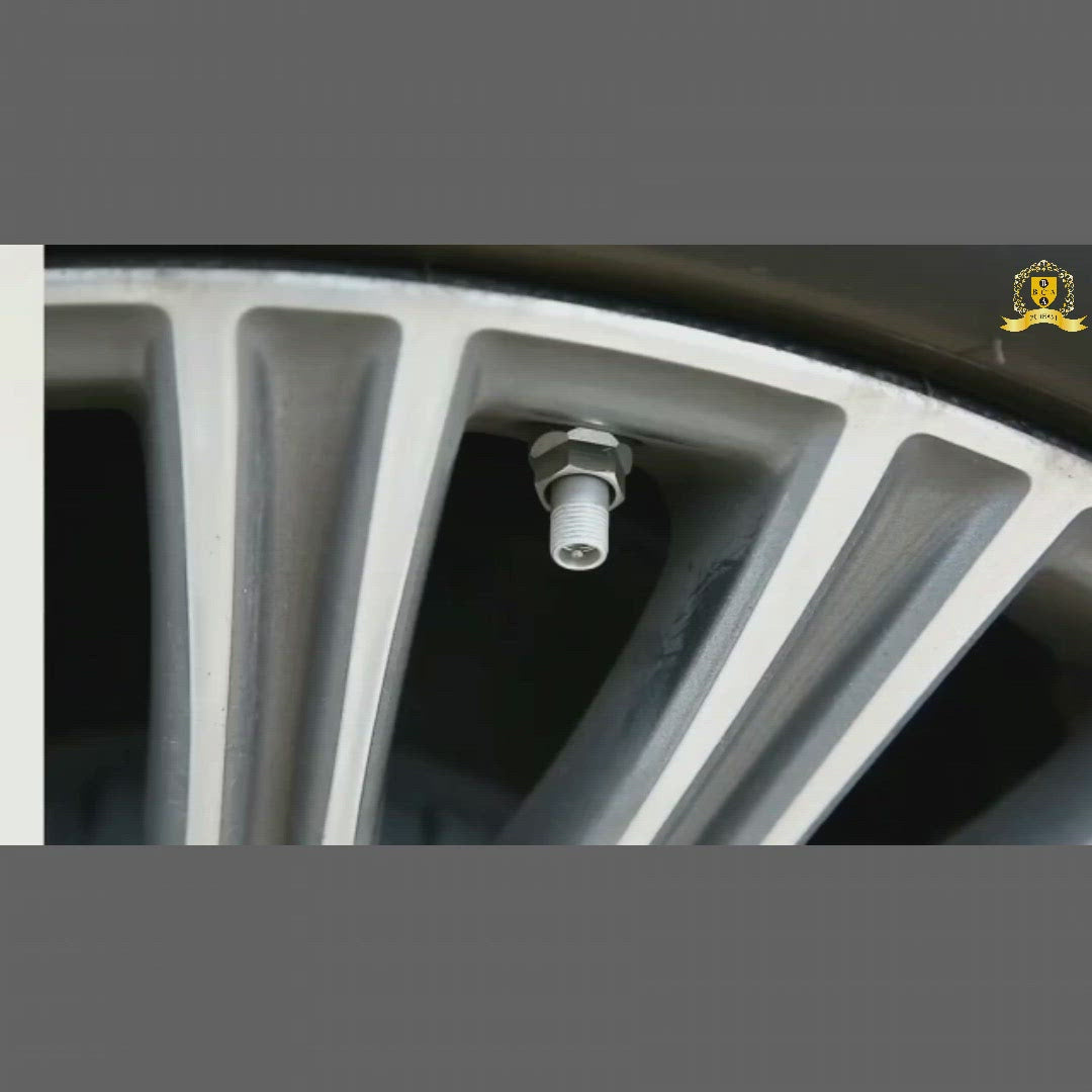 أغطية صمامات إطارات الجمجمة الخطرة (4 قطع)