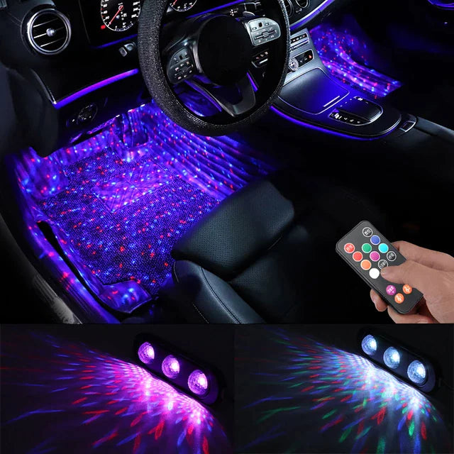 Remote Controlled RGB Interior LED Lights