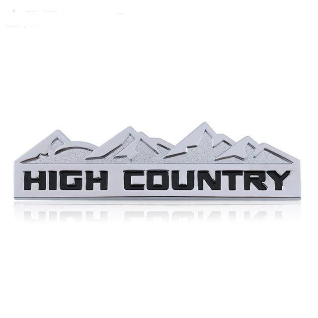 High Country Badge Sticker