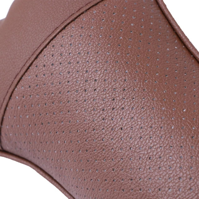 PU Leather Neck Pillow (2 pcs)