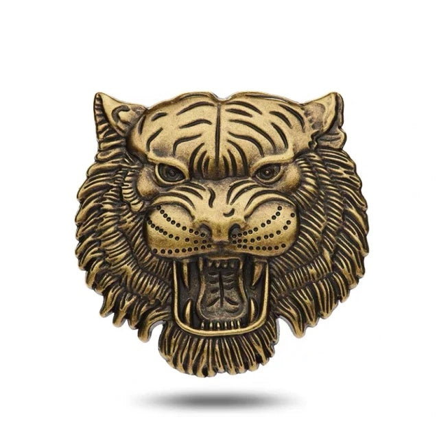 Tiger 3D Badge Sticker