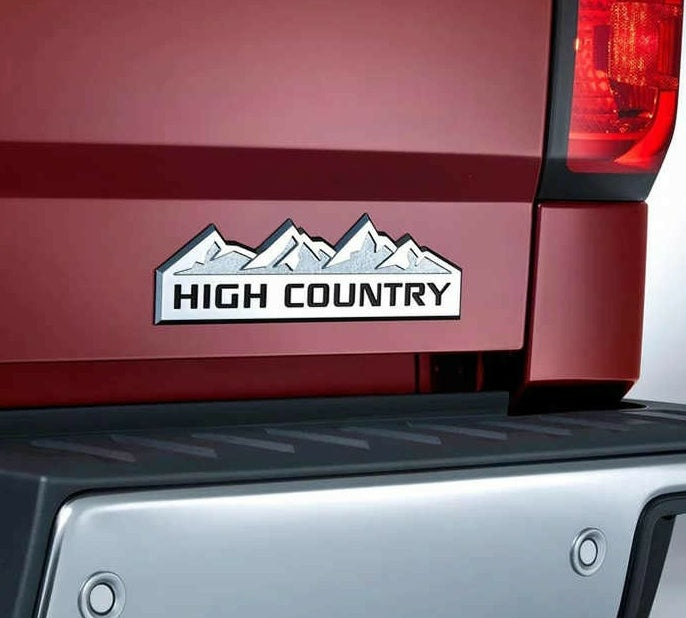 High Country Badge Sticker