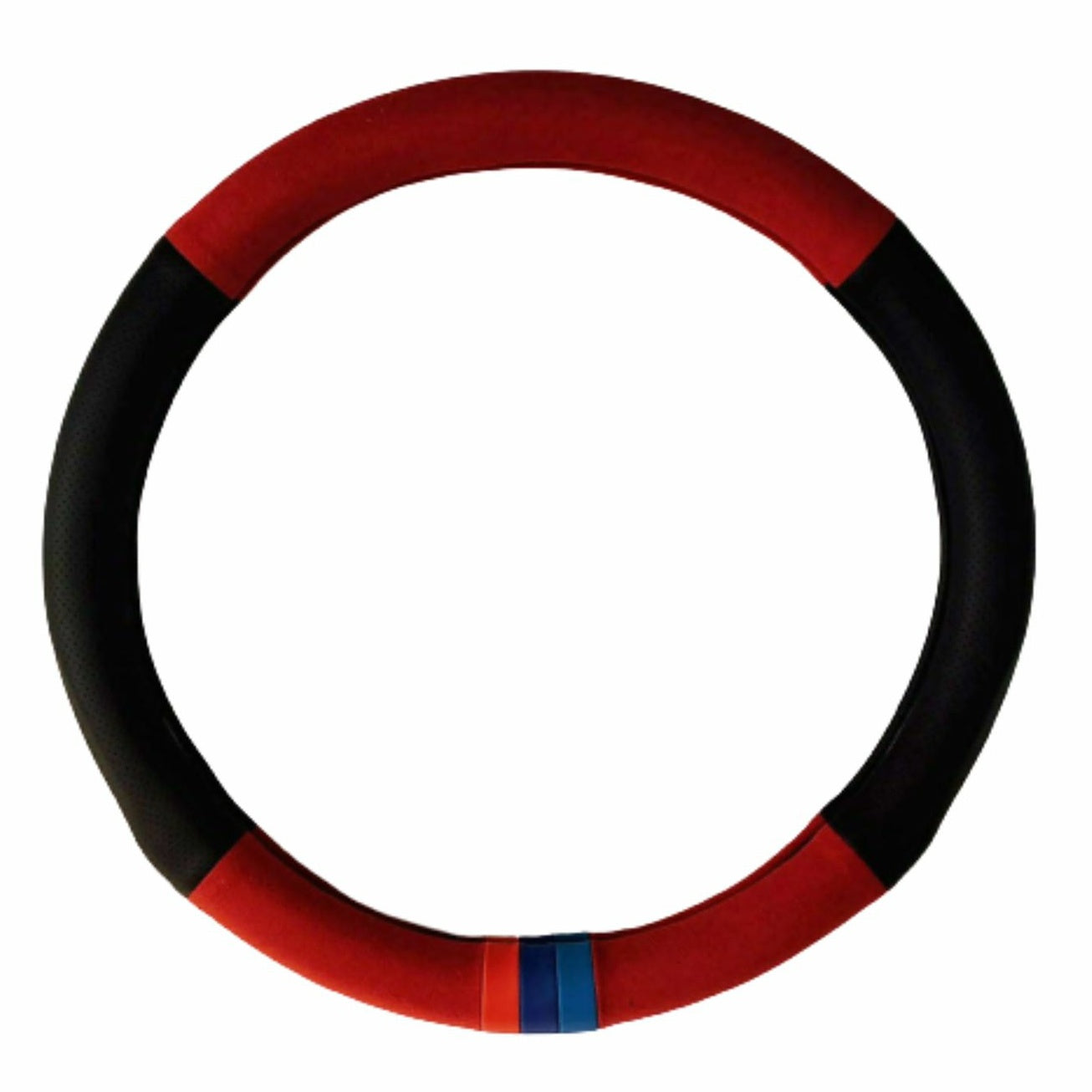 Suede and Leather Steering Wheel Covers