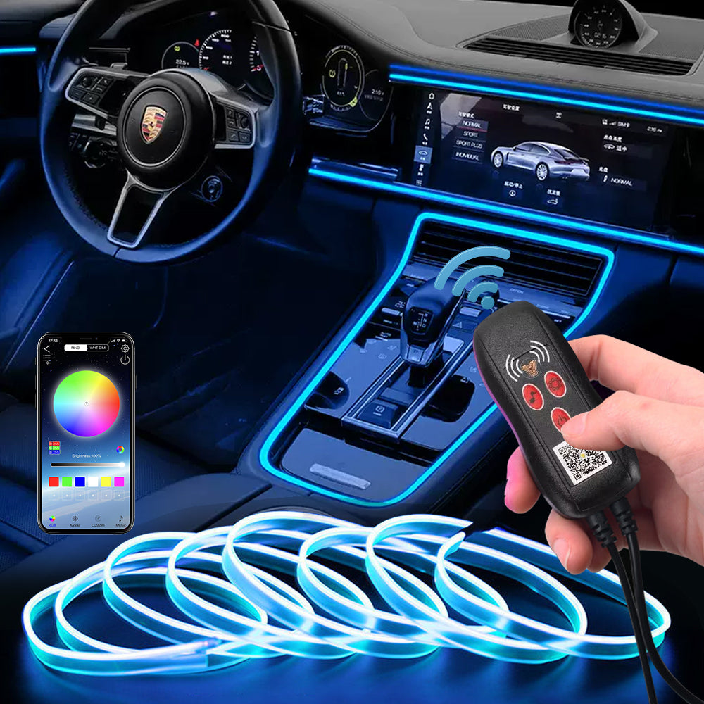 2in1 App Controlled Dashboard 5m Interior LED Lights