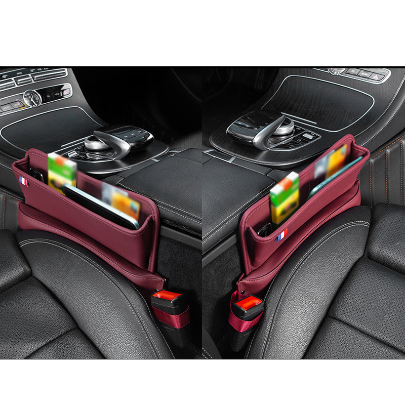 PU Leather Car Seat Gap Filler Organizer G2 – Burhani Car Accessories