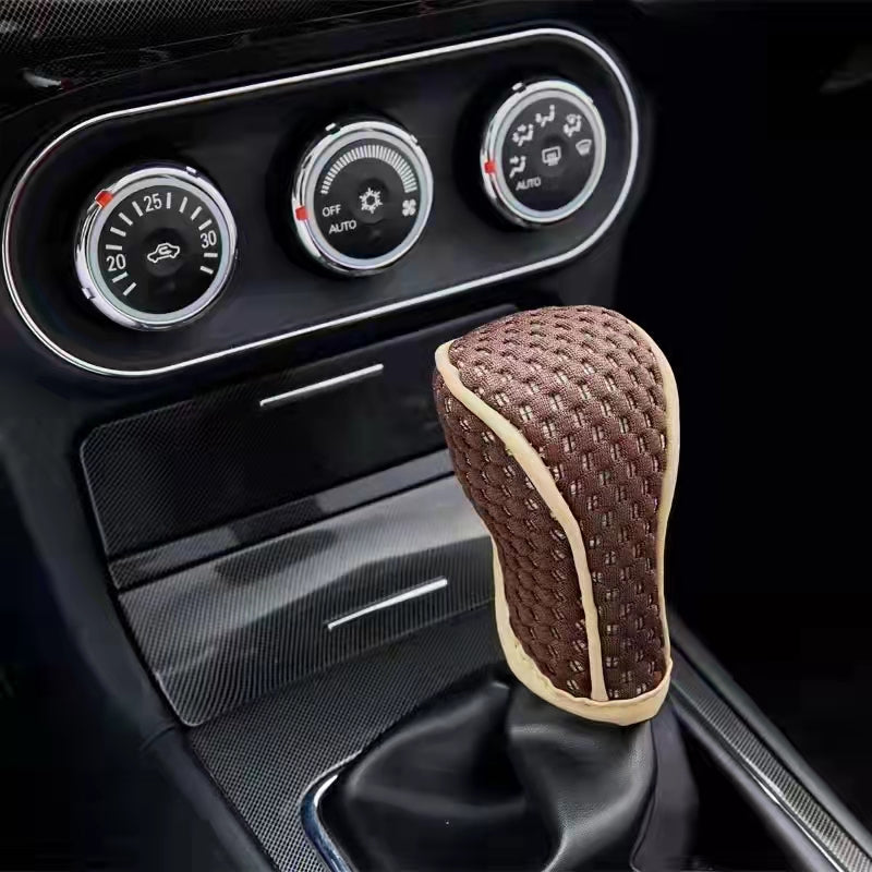 Zipper Gear Knob Cover