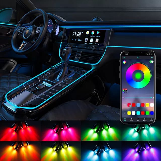 App Controlled Dashboard 6m Interior LED Lights