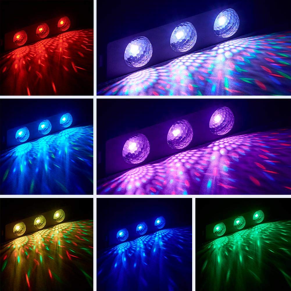 Remote Controlled RGB Interior LED Lights
