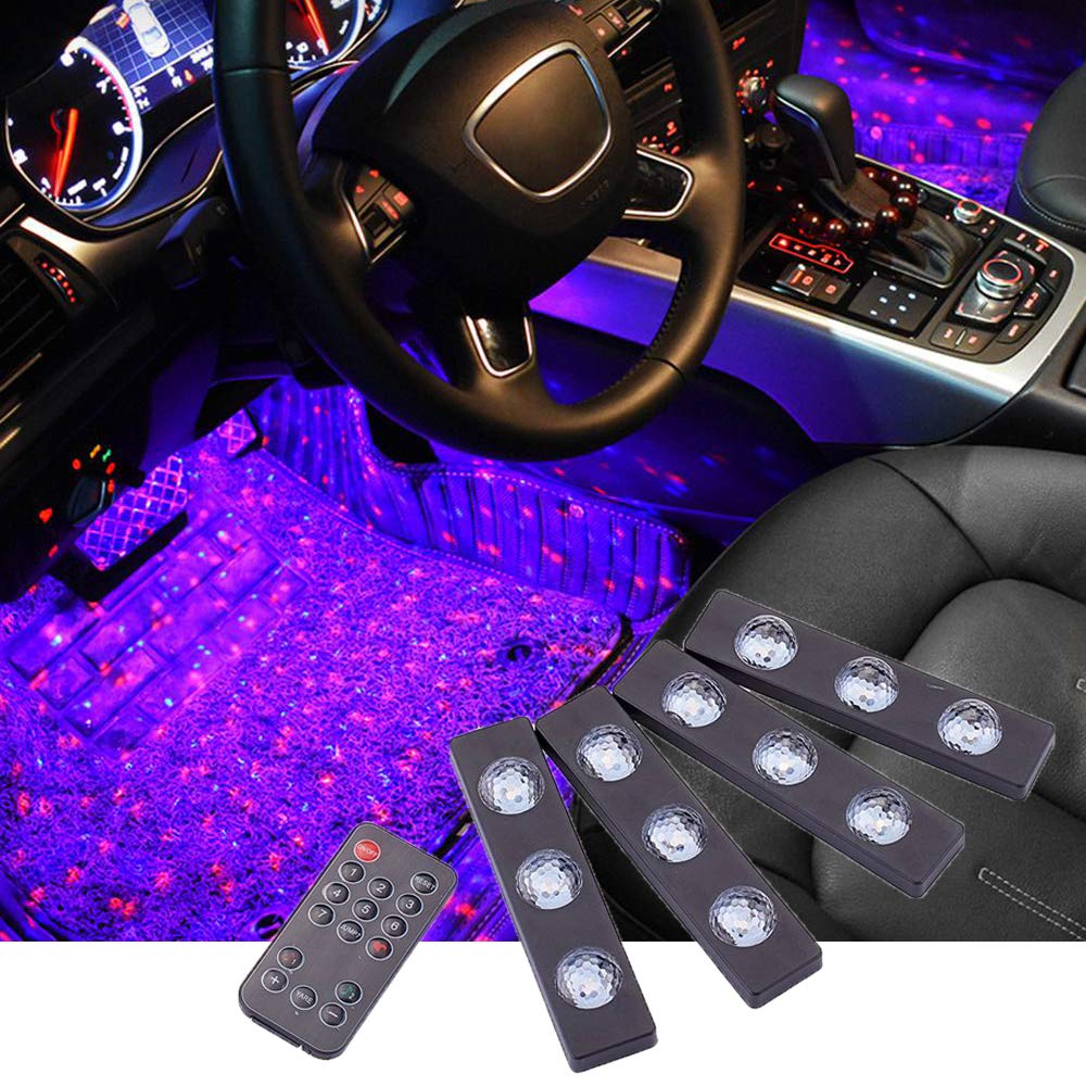 Remote Controlled RGB Interior LED Lights
