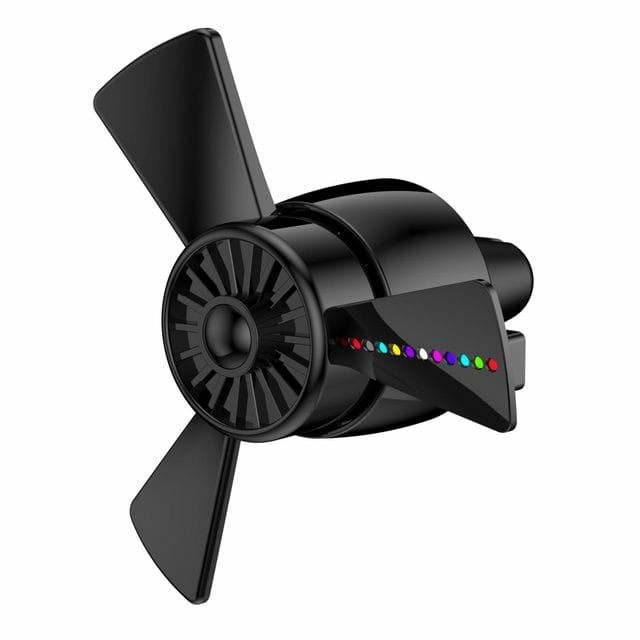 Propeller Fan Air Freshener with LED Light