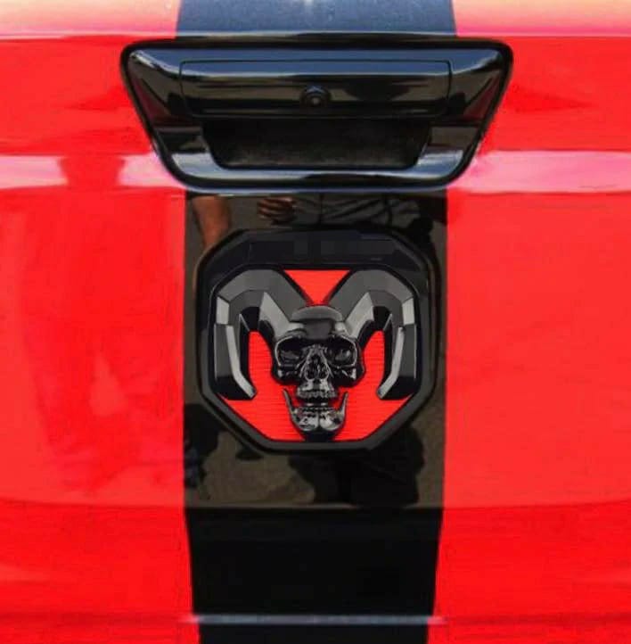Dodge Skull Head Emblem