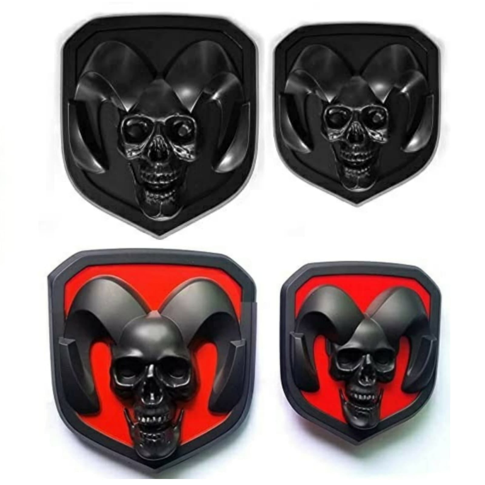 Dodge Skull Head Emblem