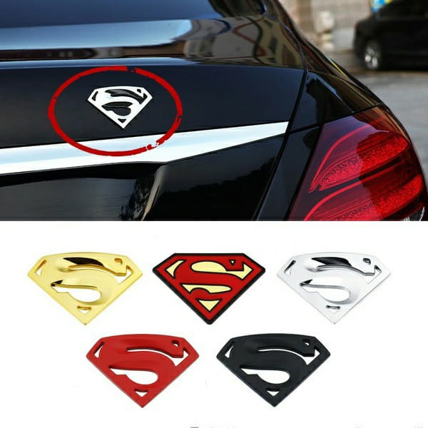 Superman Badge Sticker