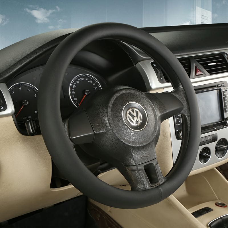 PU Leather Steering Wheel Covers M009 (Medium)