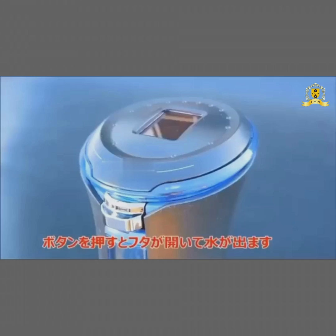 Solar Powered LED Water Shot Ashtray 9