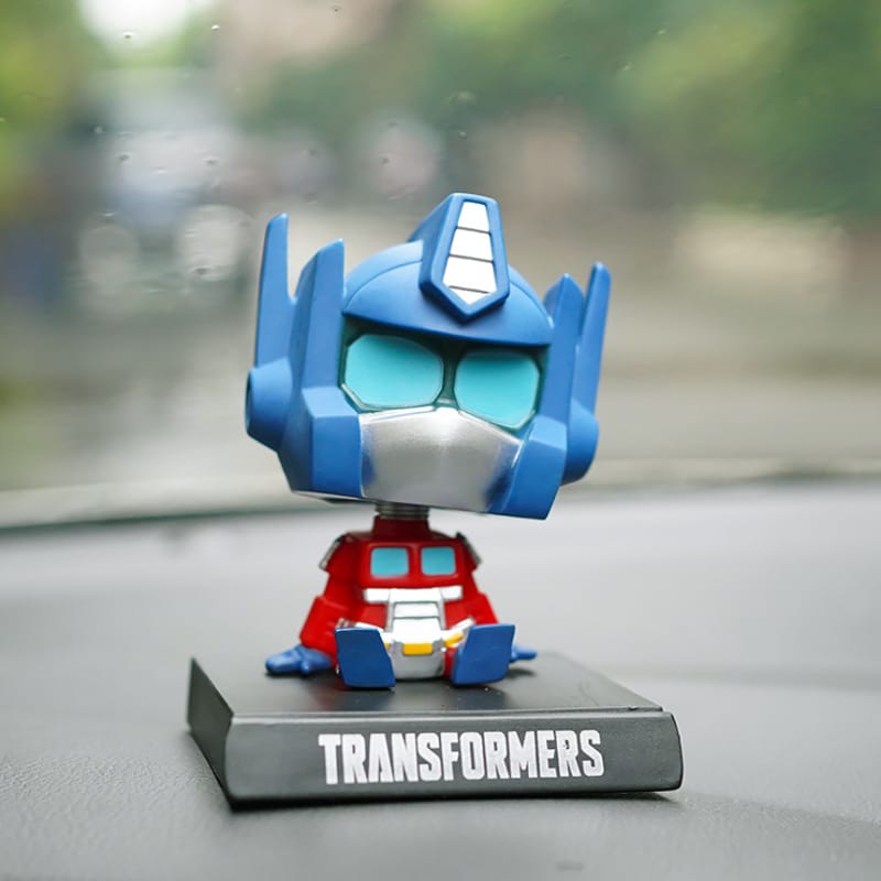 Transformers Bots Shaking Head Dolls