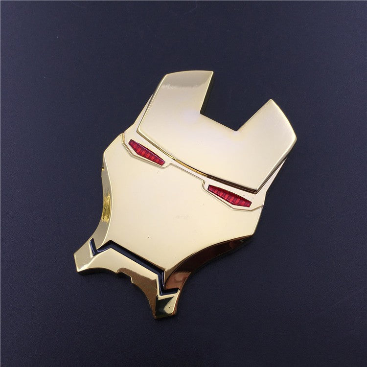 Iron Man Badge Sticker