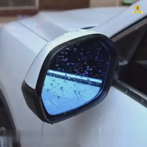 واقيات المطر من ألياف الكربون للمرآة الجانبية (قطعتان) 4