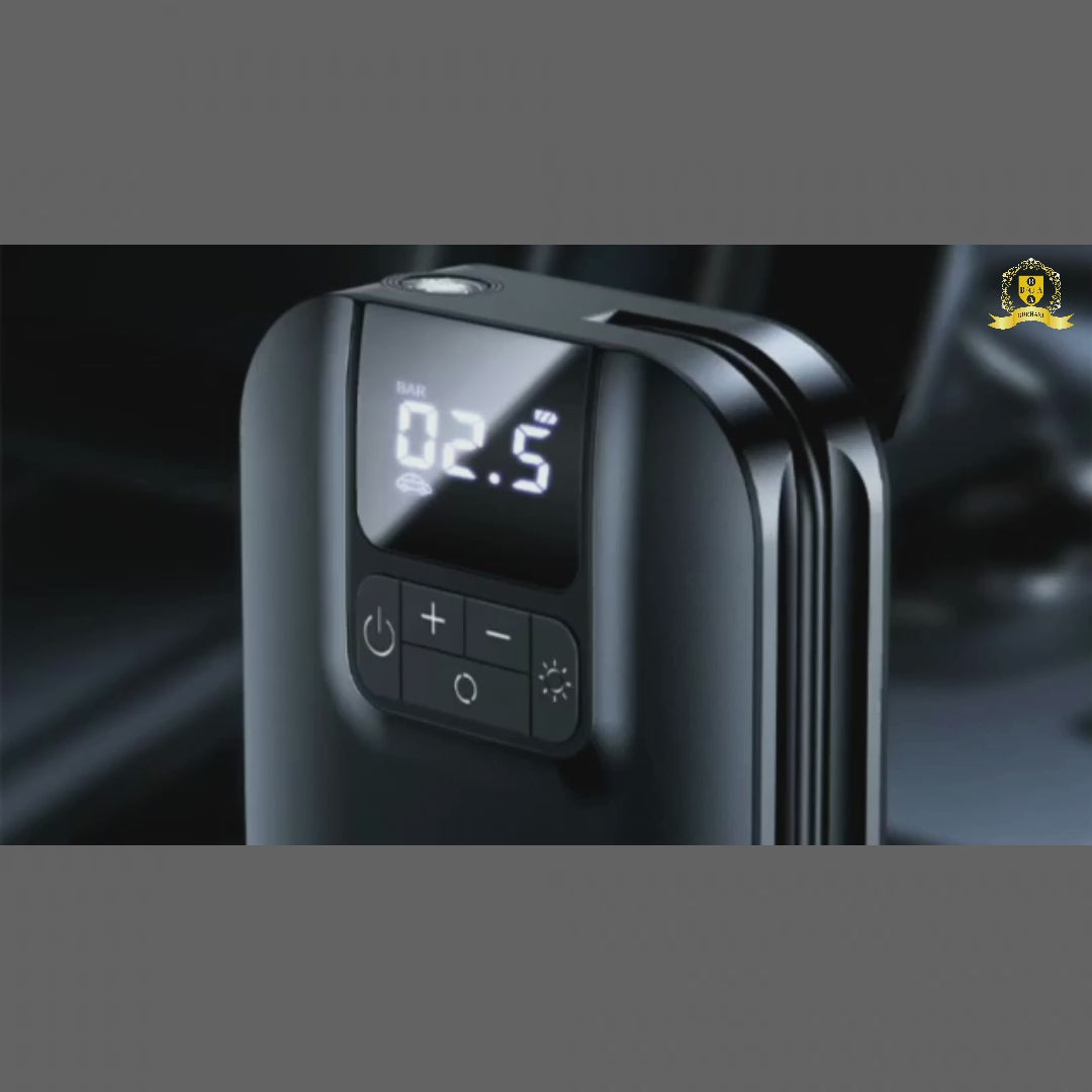 USAMS Digital Air Pump Compressor and Tire Pressure Monitor