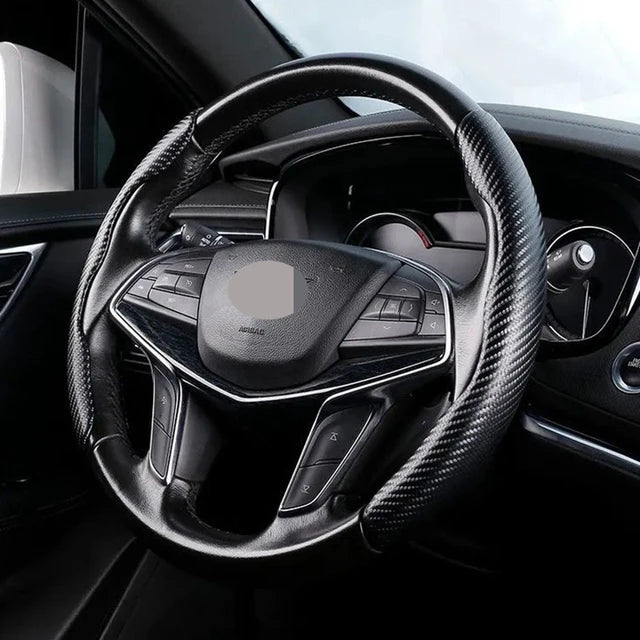 Carbon Fiber Grip Steering Wheel Covers