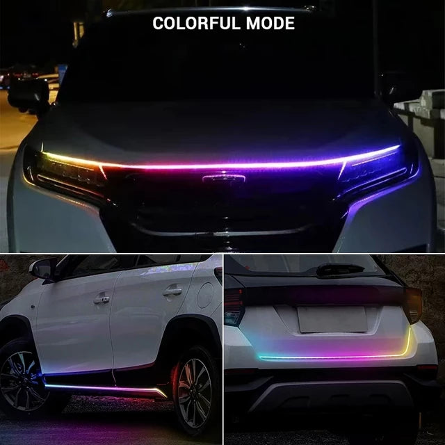 RGB Colorful LED Car Hood Lights